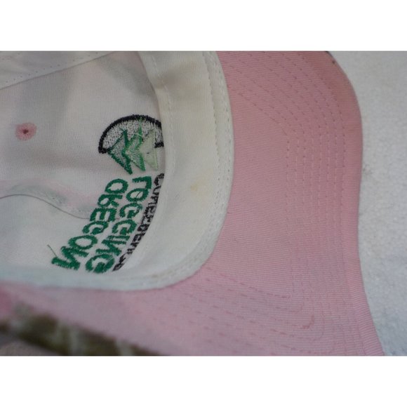 Oregon Logging Conference Pink Camouflage Realtree Camo Trucker Hat Ball Cap - Picture 6 of 7